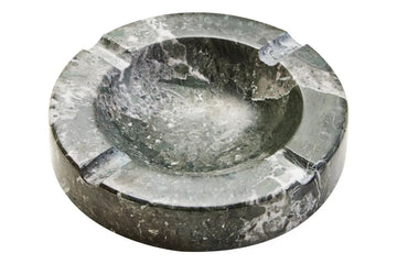 Zovo Black & White Marble Ashtray