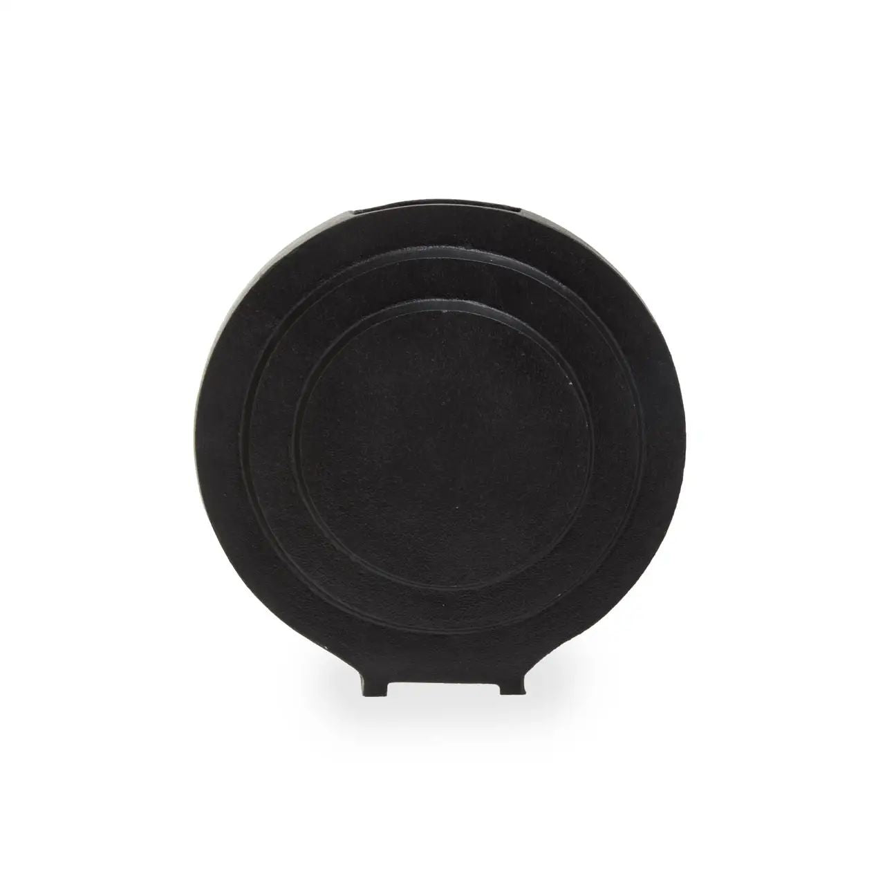 Halix Round Matt Black Finish Vase