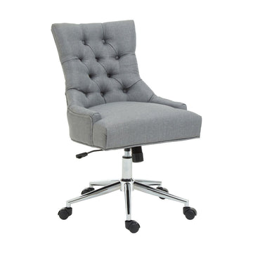 Anita Grey Fabric Home Office Chair