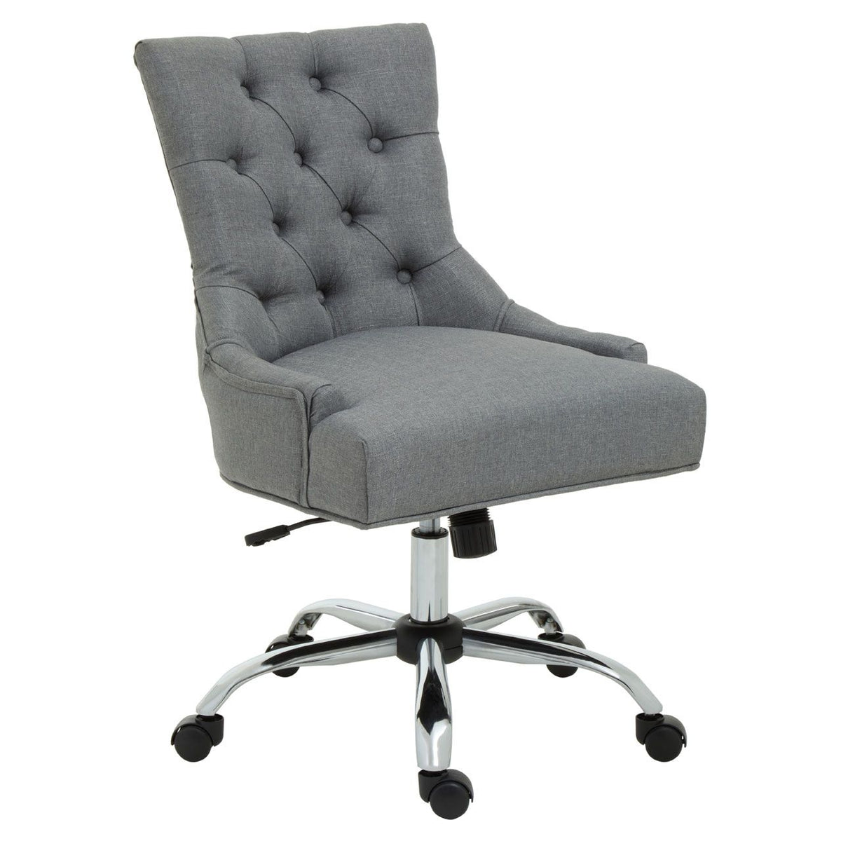 Anita Grey Fabric Home Office Chair