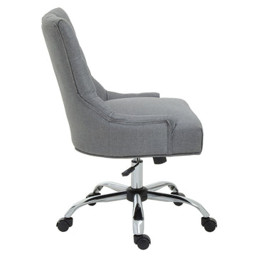 Anita Grey Fabric Home Office Chair