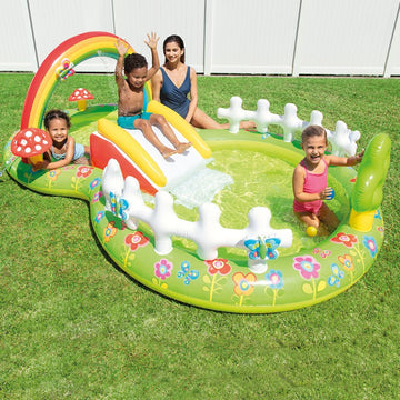My Garden Play Center Kids Fountain Inflatable Paddling Pool
