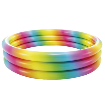 168cm Rainbow 3 Rings XL Inflatable Paddling Pool