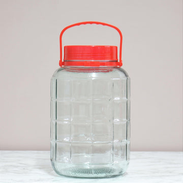 5L Airtight Glass Food Storage Jar