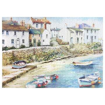 1000pc Harbour Town Countryside Jigsaw Puzzle