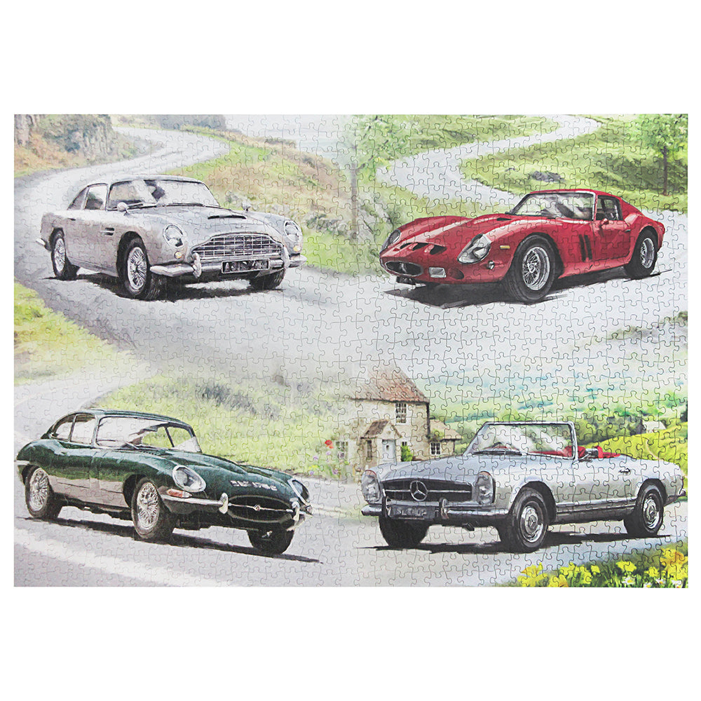 1000pc Cars Vehicle Countryside Jigsaw Puzzle