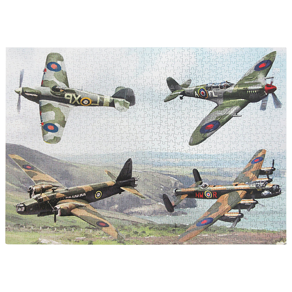 1000pc Planes Vehicle Countryside Jigsaw Puzzle