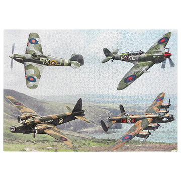 1000pc Planes Vehicle Countryside Jigsaw Puzzle