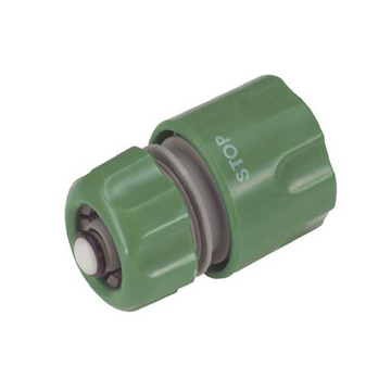 1/2" Female Snap Action Water Stop Hose Adaptor