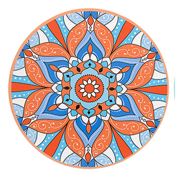 Tuscany Orange Ceramic Trivet