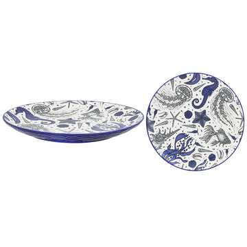Sea Life 10.5 Inch Ceramic Dinner Plate