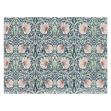 William Morris Pimpernel Glass Cutting Chopping Board