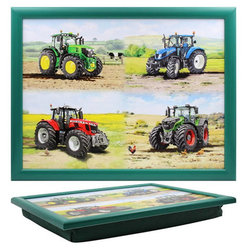 Classic Tractors Green Cushioned Laptray
