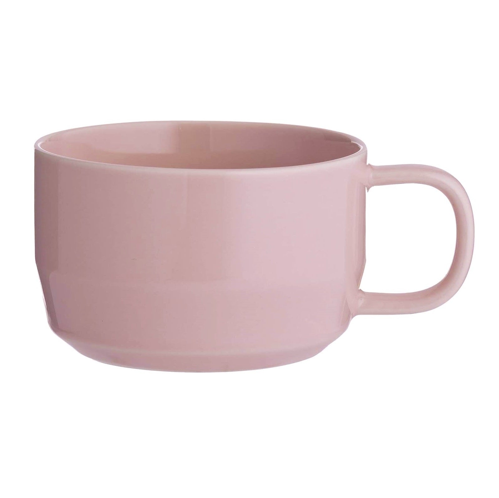 Typhoon Cafe Concept 400ml Pink Cappuccino Cup