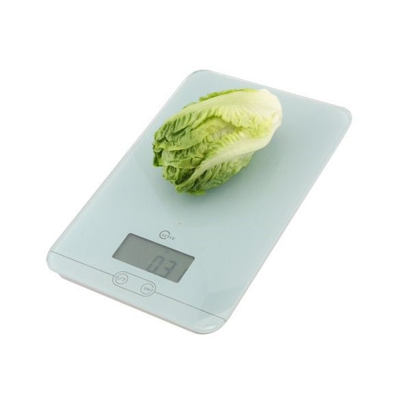 White 5kg  Digital Kitchen Scale