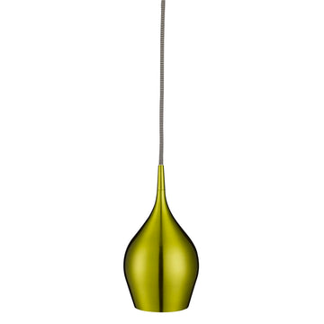 Vibrant Green Aluminium Bell Pendant
