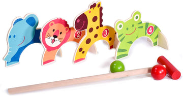 Animal Croquet Wooden Garden Game