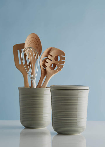 Mason Cash William Mason Grey Utensil Pot