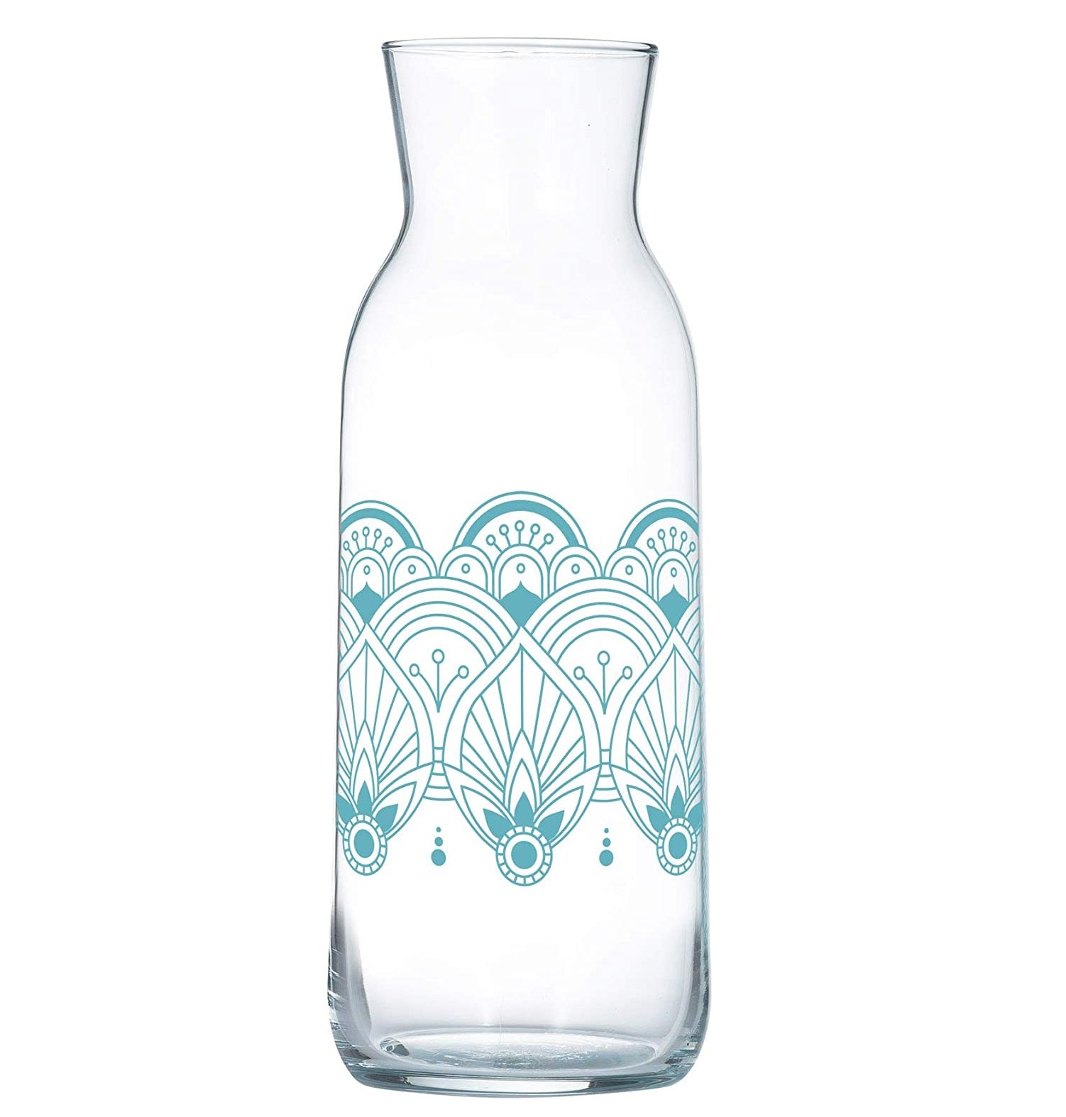 Typhoon 1.2L World Foods Ethnic Design Glass Water Carafe Jug