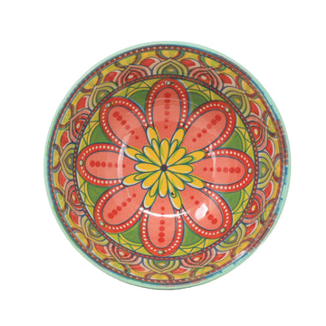 350ml Green Ceramic Tuscany Bohemian Design Mug