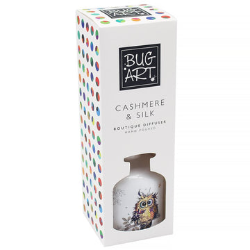 Bug Art Otto Owl Cashmere & Silk Reed Diffuser