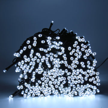 600 Ultra Bright White String LED Christmas Decoration Light