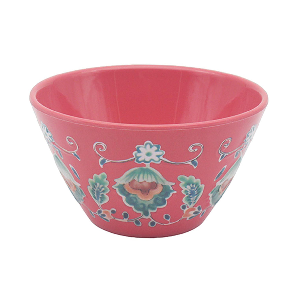 14cm Red Melamine Tuscany Bohemian Design Soup Bowl