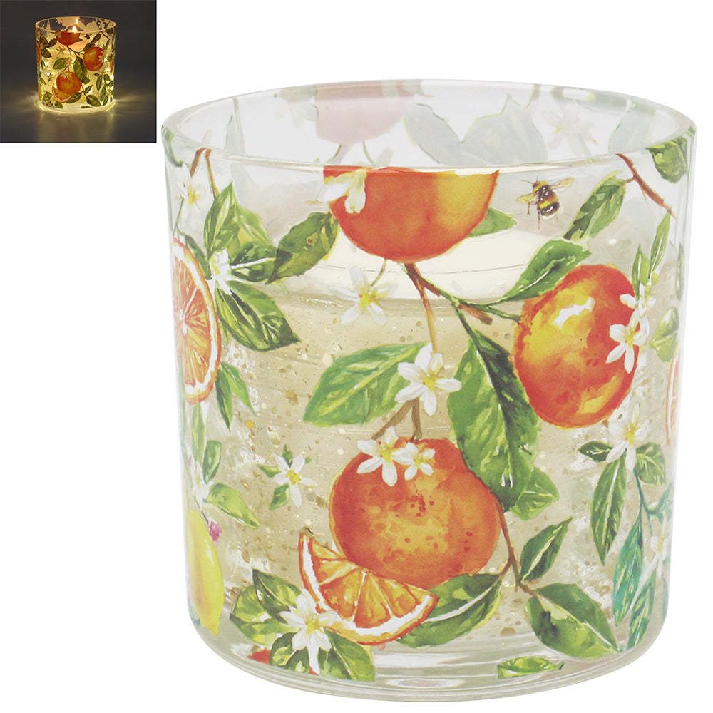 Fruits LED Gel Candle Jar
