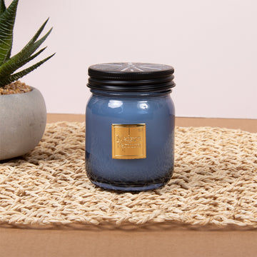 Azure Inspired Room Fragrance Gel Glass Jar Air Freshener