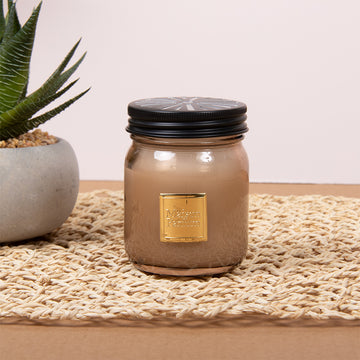 Oud Wood Inspired Room Fragrance Gel Glass Jar Air Freshener