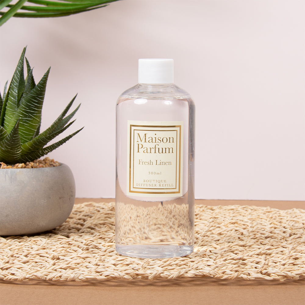 300ml Fresh Linen Reed Diffuser Refill