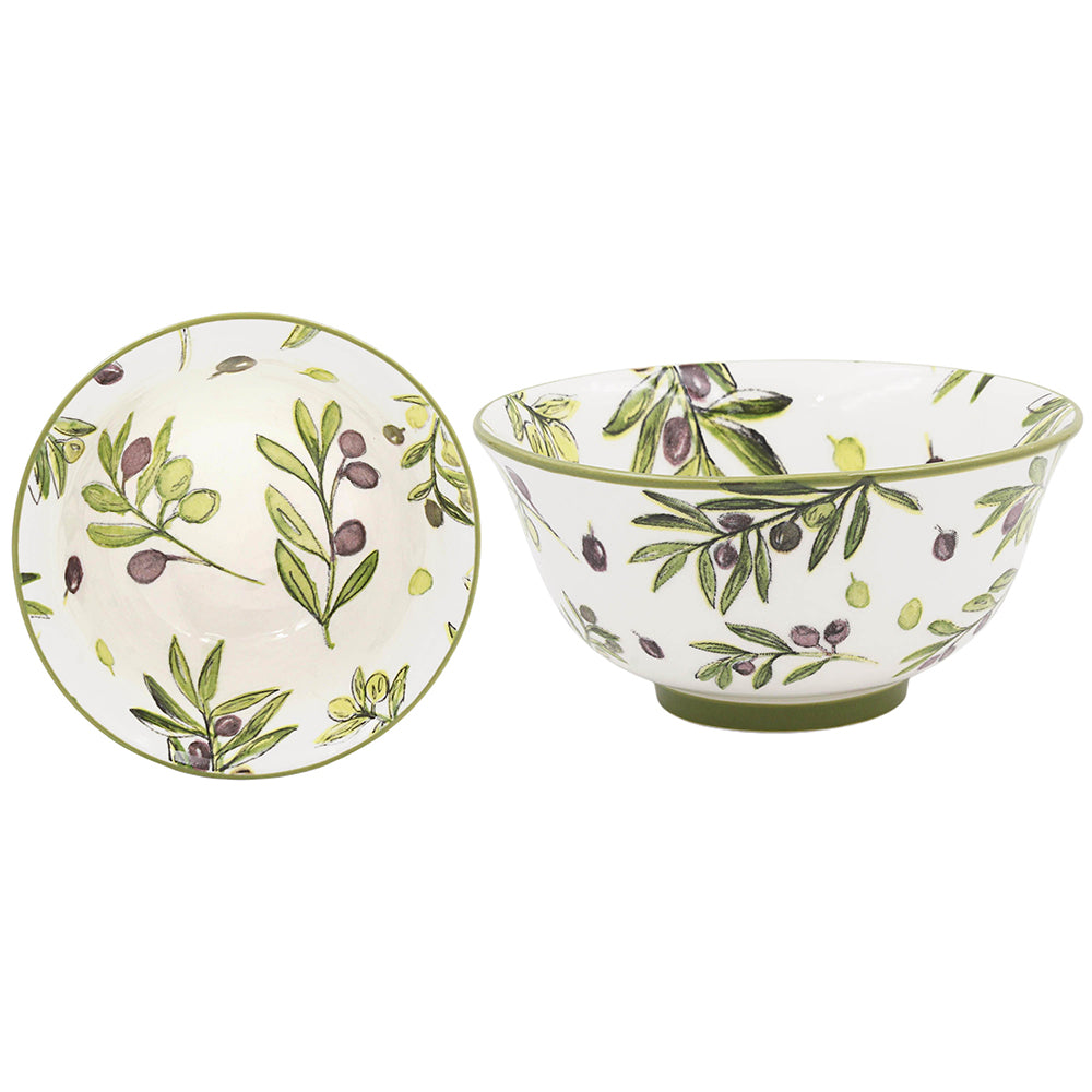 12cm Olive Grove Ceramic Serving Bowl