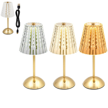 Gold LED Touch Lamp Table Lamp