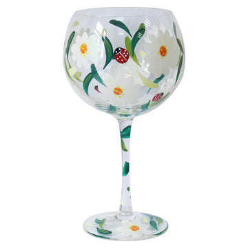 Blueberries by Lynsey Johnstone Stemmed Gin Glass