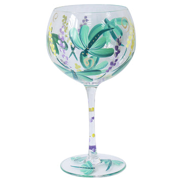 Dragonfly by Lynsey Johnstone Stemmed Gin Glass