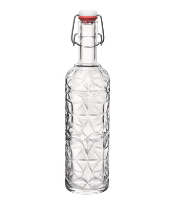 1L Glass Preserving Bottle with Airtight Clip Lid