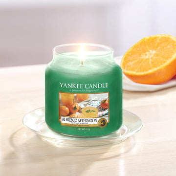 Yankee Candle Jar Alfresco Afternoon Scent 411g
