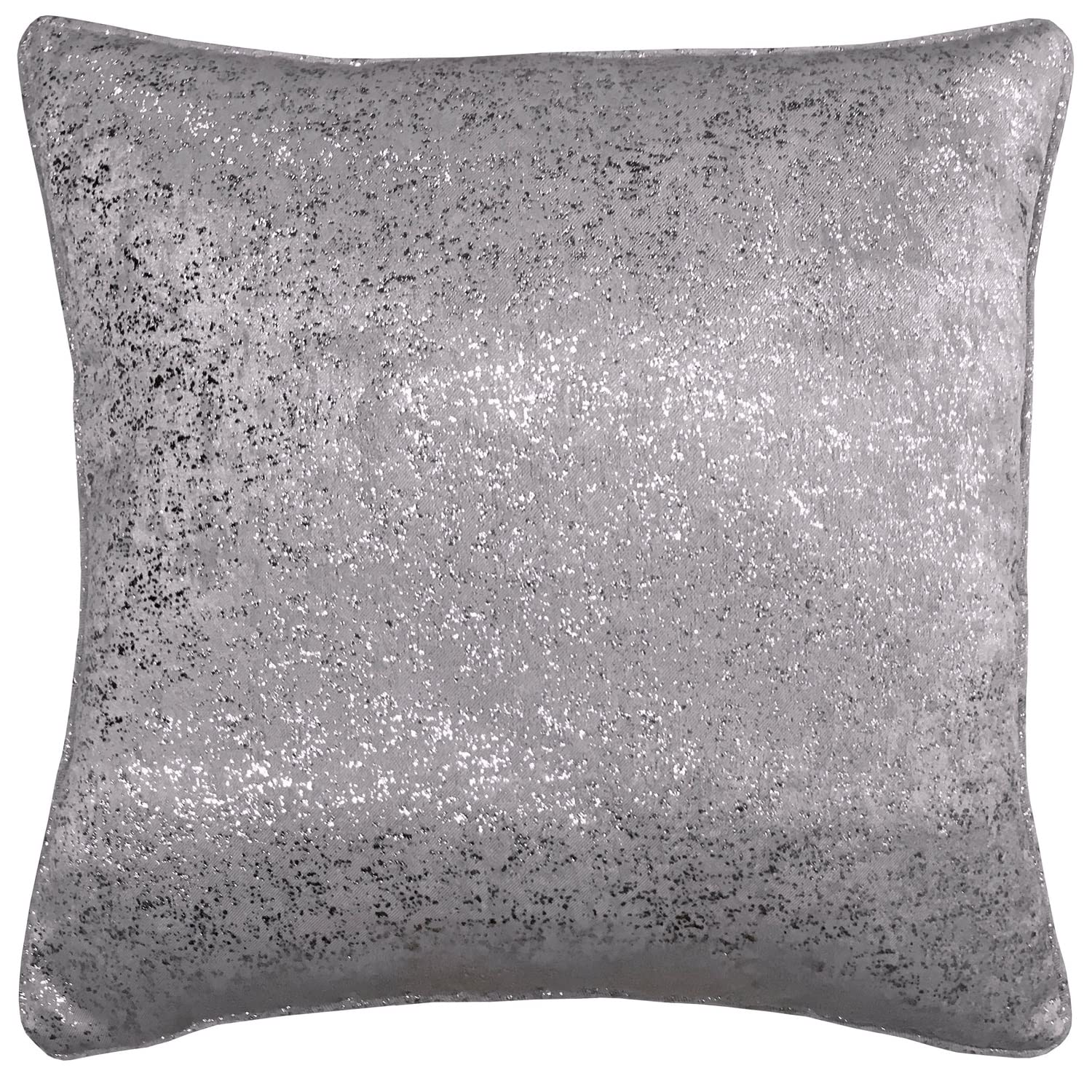 17 Silver Grey Glitter Sparkle Cushion Cover