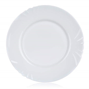 Luminarc Round Cadix 25cm White Food Server Dinning Plate
