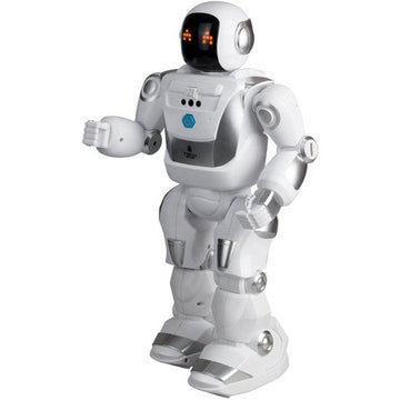 Silverlit Robot Remote Control Toy Bot White Kids Droid Prototype Programmable