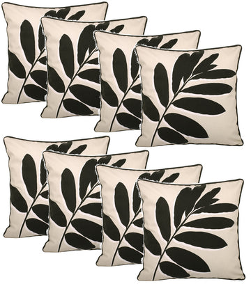 8pc Outdoor Cushion Cover Natural