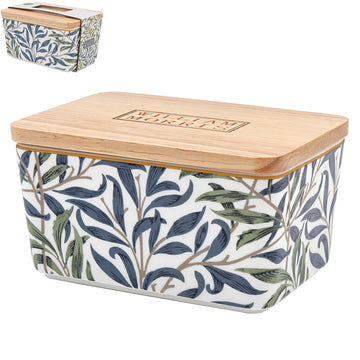 William Morris Willowbough Ceramic Butter Dish