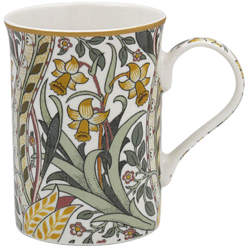 Daffodil Floral Botanical 275ml Ceramic Mug