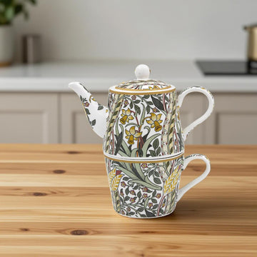 Daffodil Ceramic Tea For One Set