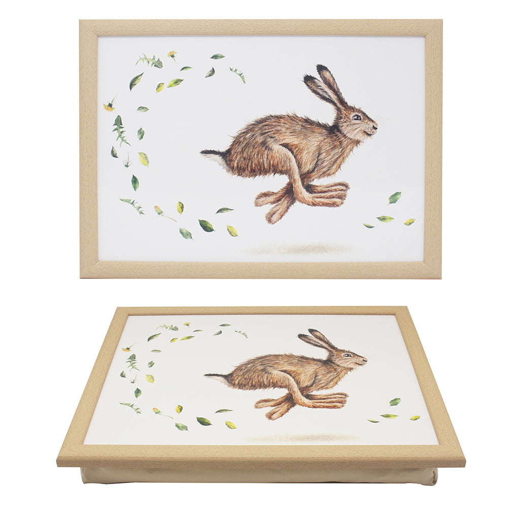 Clemency Bunn Hare Cushioned Lap Tray