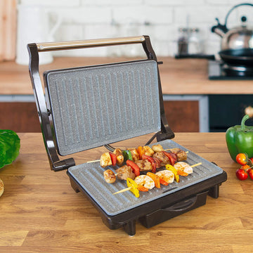 Quest Marble Coated Non Stick Sandwich Maker Deluxe