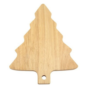 Wooden Platter Christmas Tree Shape