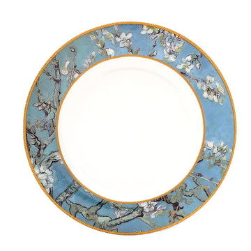 12Pcs Van Gogh Almond Blossom Porcelain Side Plates