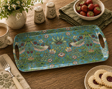 Strawberry Thief Melamine Medium Serving Tray