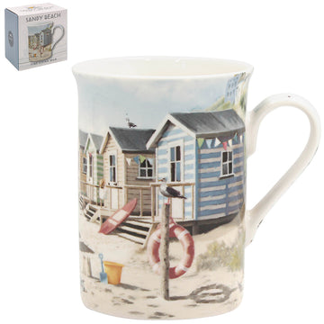 300ml Sandy Beach Fine China Mug